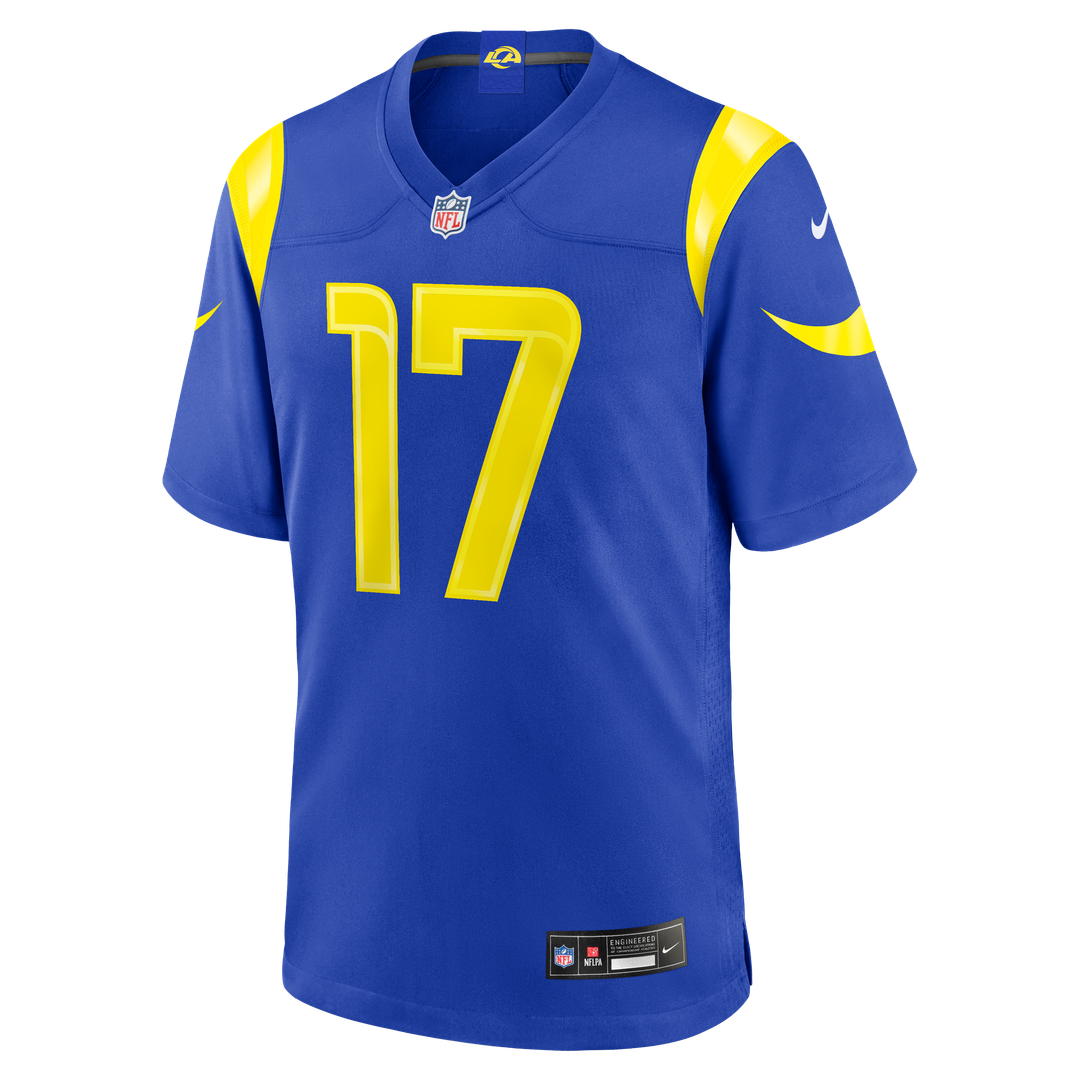 Davante Adams Los Angeles Rams Nike Royal Team Game Player Jersey