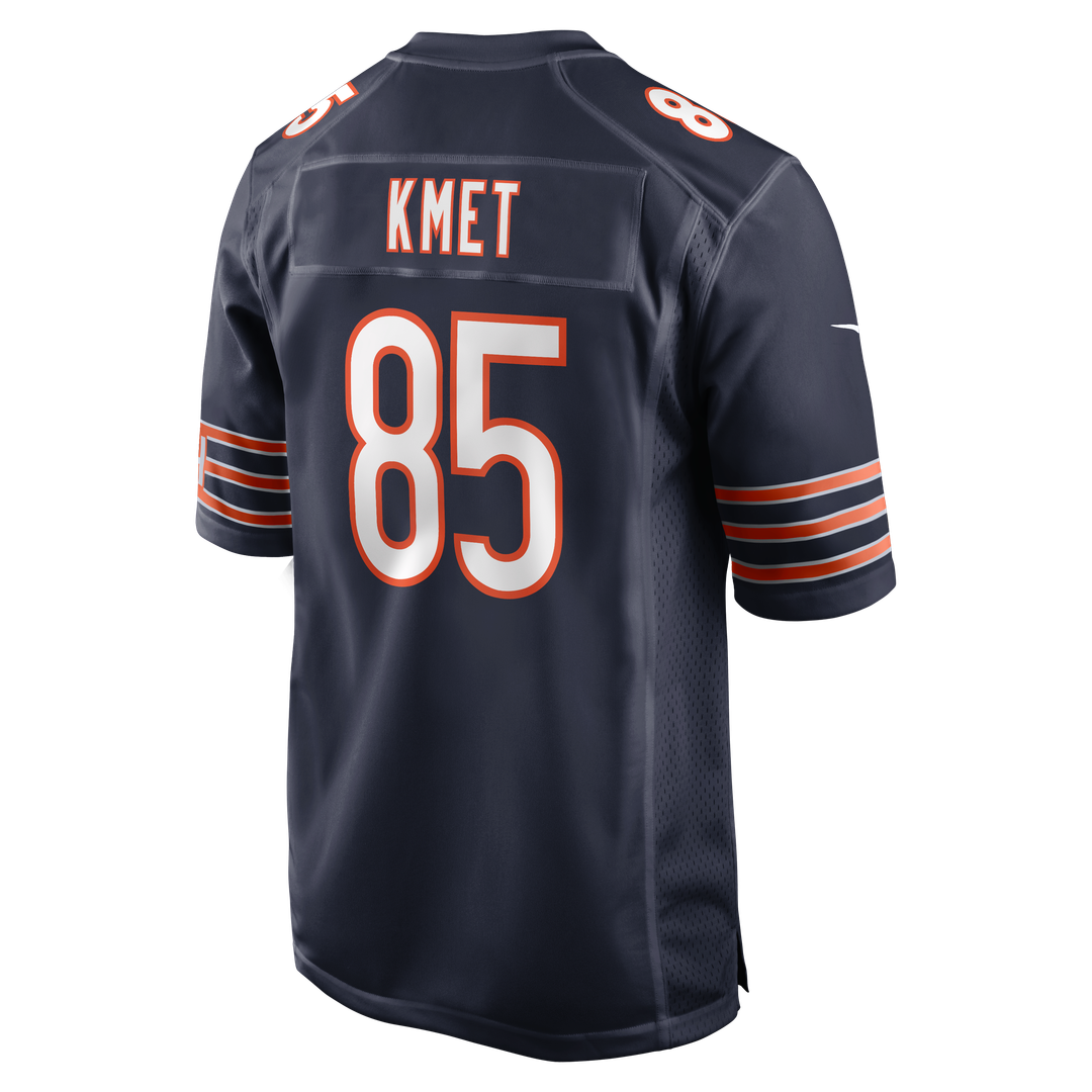 Cole Kmet Chicago Bears Nike Navy Player Game Jersey