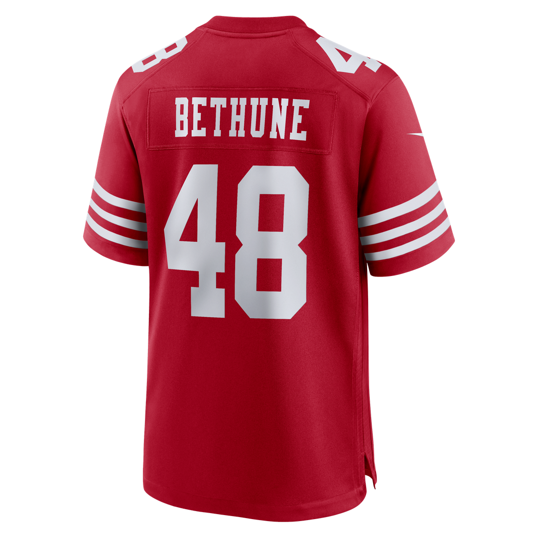 Tatum Bethune San Francisco 49ers Nike Scarlet Game Jersey