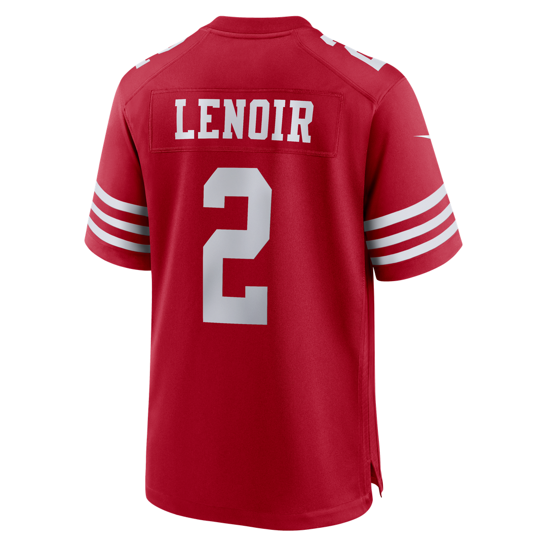 Deommodore Lenoir San Francisco 49ers Nike Scarlet Game Jersey