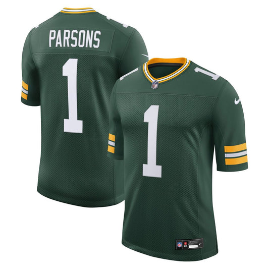 Micah Parsons Green Bay Packers Nike Green Vapor Untouchable Stitched Limited Jersey