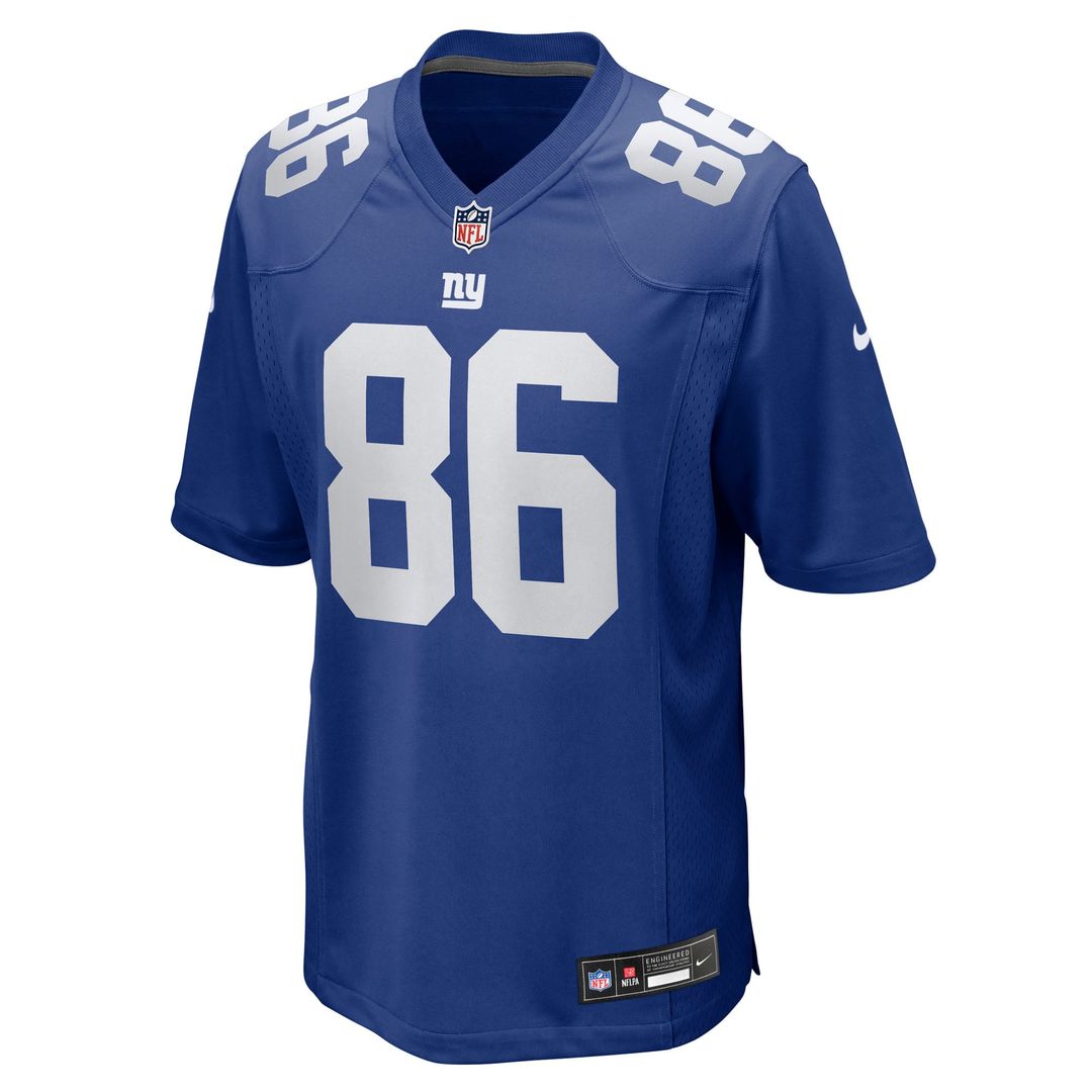 Thomas Fidone II New York Giants Nike Royal Team Game Jersey