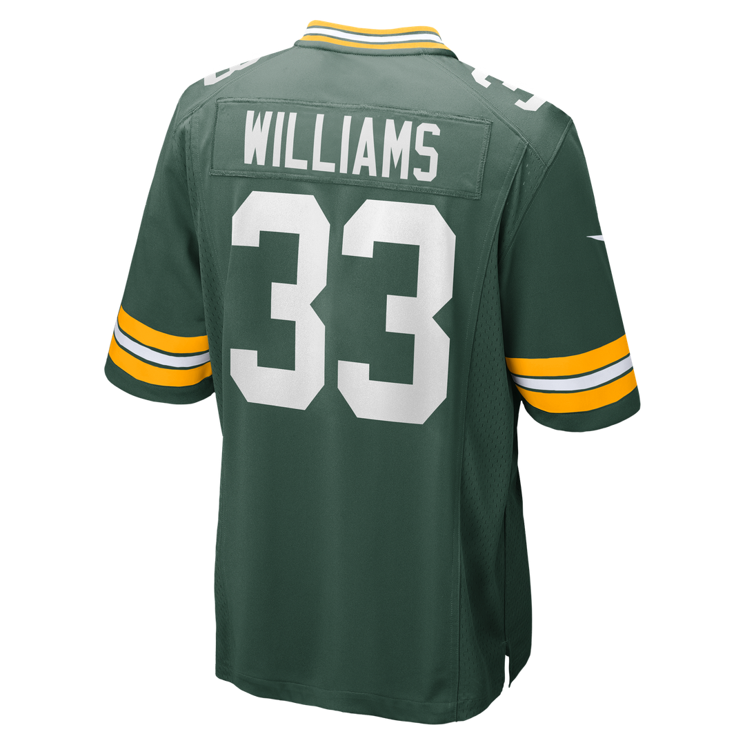 Evan Williams Green Bay Packers Nike Green Game Jersey