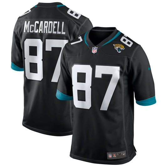Keenan McCardell Jacksonville Jaguars Nike Black Retired Player Alternate Game Jersey