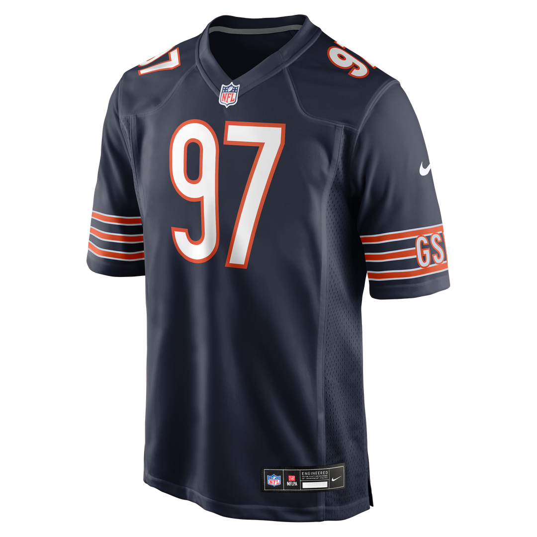 James Lynch Chicago Bears Nike Navy Team Game Jersey