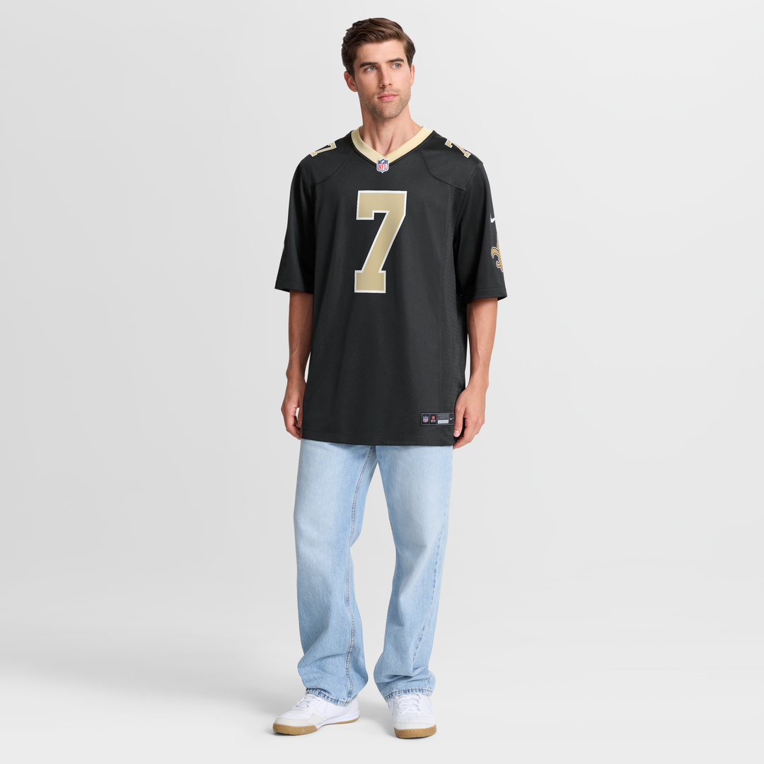 Taysom Hill New Orleans Saints Nike Black Game Jersey