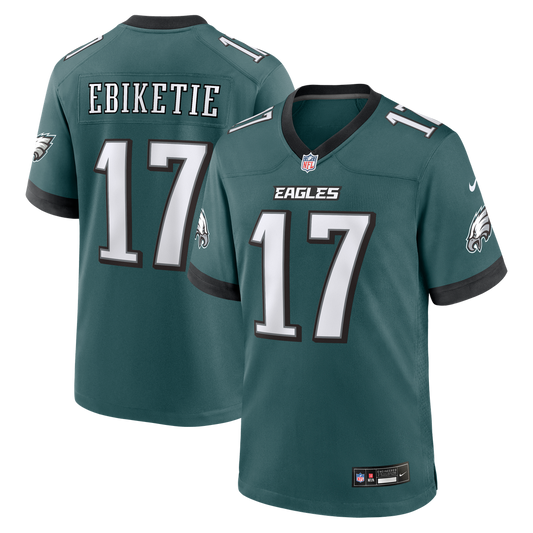 Arnold Ebiketie Philadelphia Eagles Nike Midnight Green Team Game Jersey
