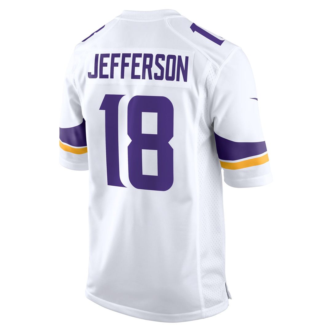 Justin Jefferson Minnesota Vikings Nike Purple Player Game Jersey