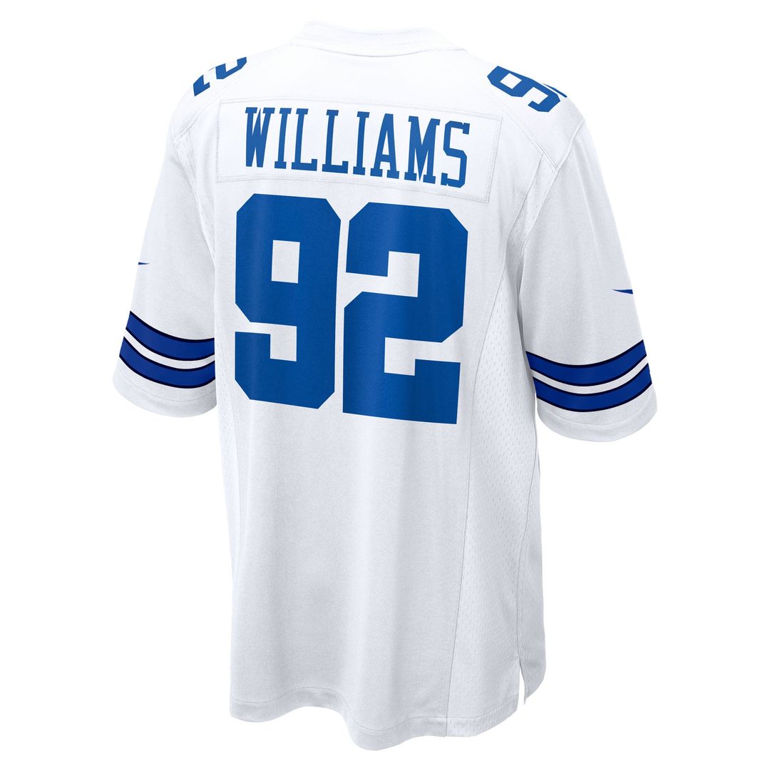 Quinnen Williams Dallas Cowboys Nike Navy Team Game Jersey