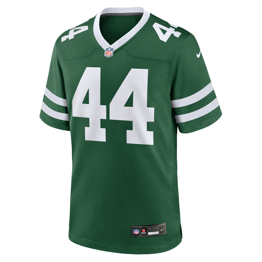 Jamien Sherwood New York Jets Nike Legacy Green Team Game Jersey