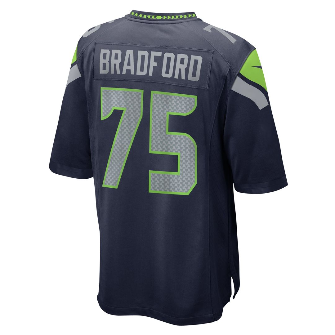 Anthony Bradford Seattle Seahawks Nike College Navy Game Jersey