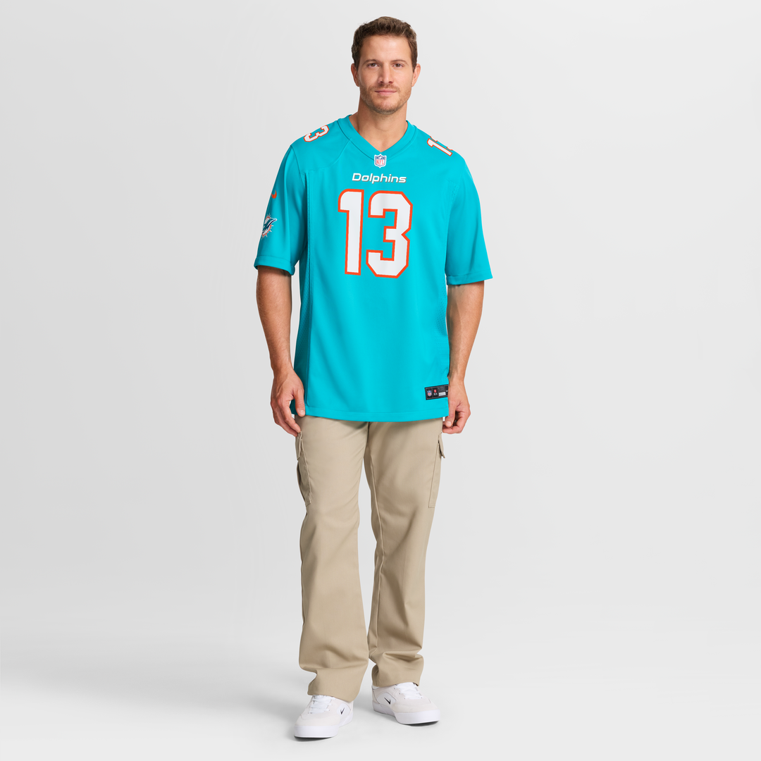 Dan Marino Miami Dolphins Nike Aqua Game Retired Player Jersey