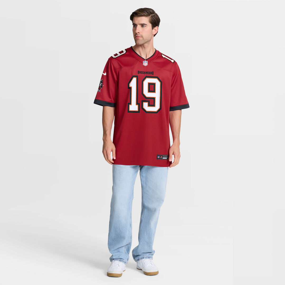 Keyshawn Johnson Tampa Bay Buccaneers Nike Red Game Retired Player Jersey