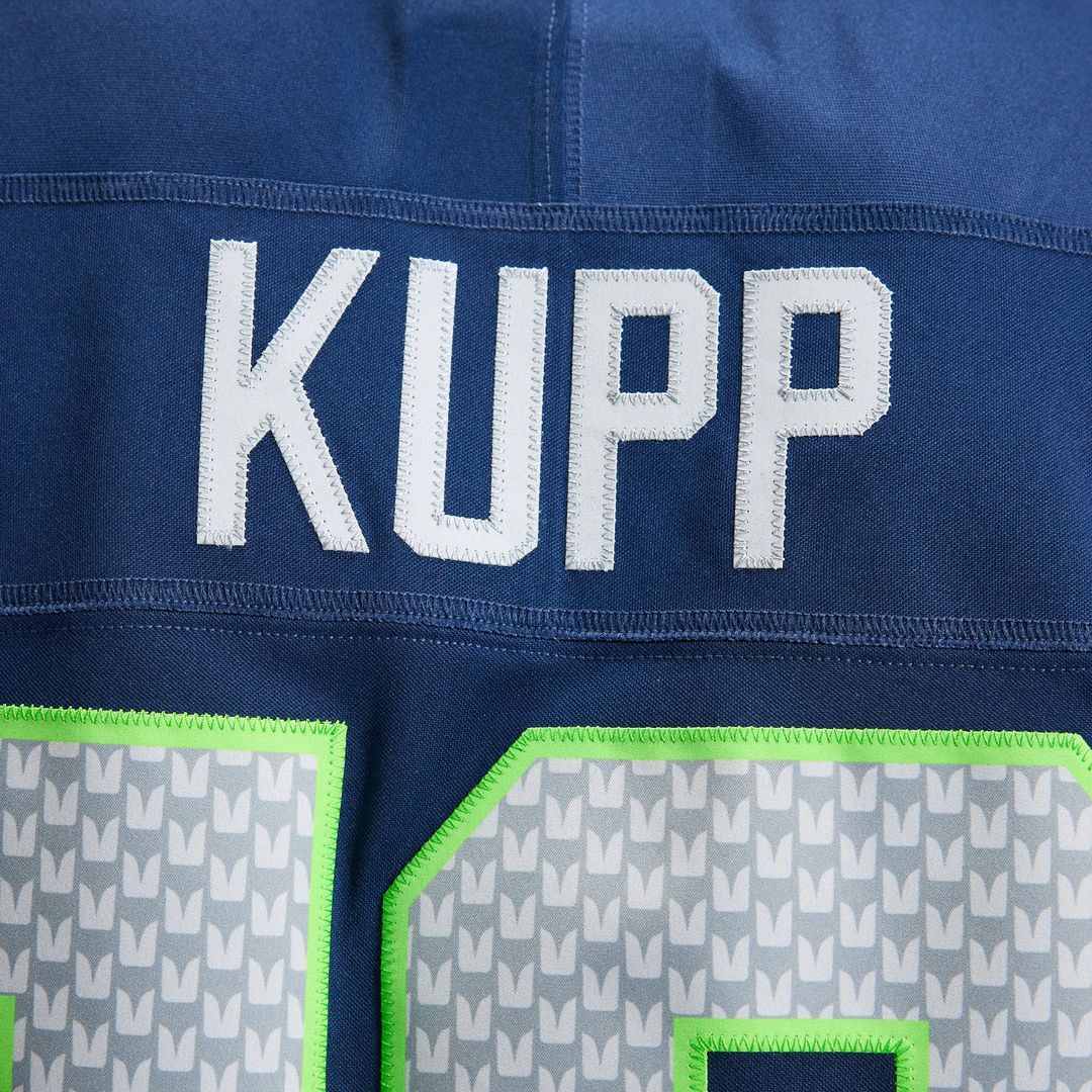 Cooper Kupp Seattle Seahawks Nike College Navy Team Vapor F.U.S.E. Stitched Limited Jersey