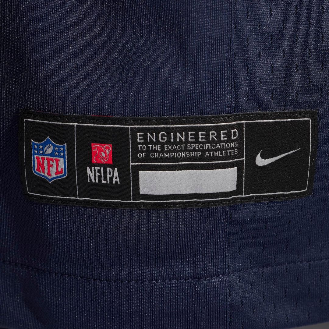Malik Muhammad Chicago Bears Nike Navy Team Game Jersey