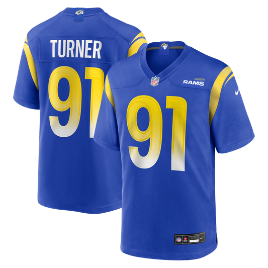 Kobie Turner Los Angeles Rams Nike Royal Home Game Jersey