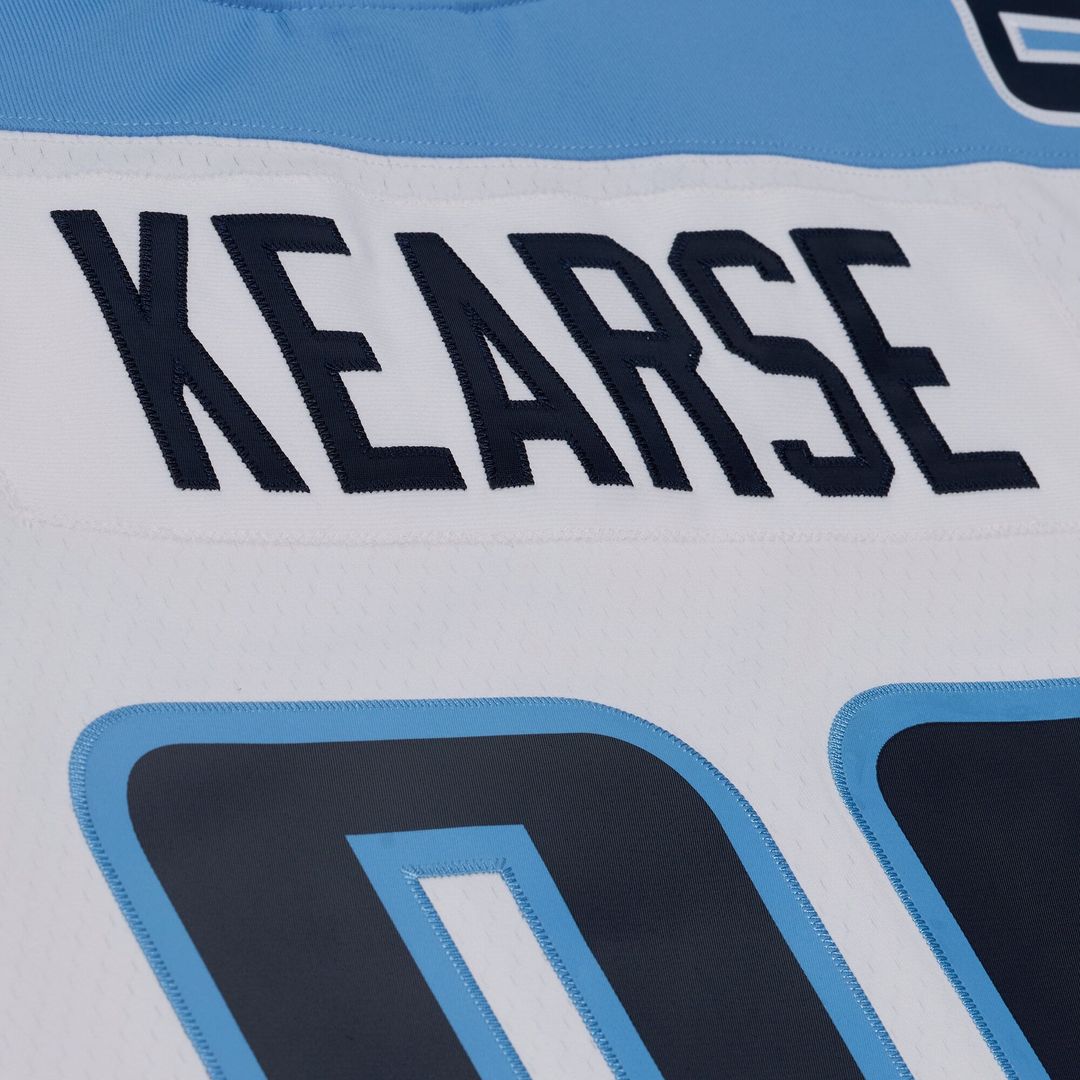 Jevon Kearse Tennessee Titans Mitchell & Ness White Retired Legacy Replica Player Jersey