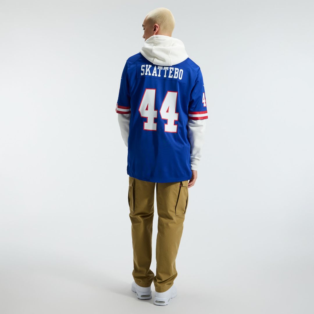 Cam Skattebo New York Giants Nike Royal Alternate 2 Legacy Game Jersey