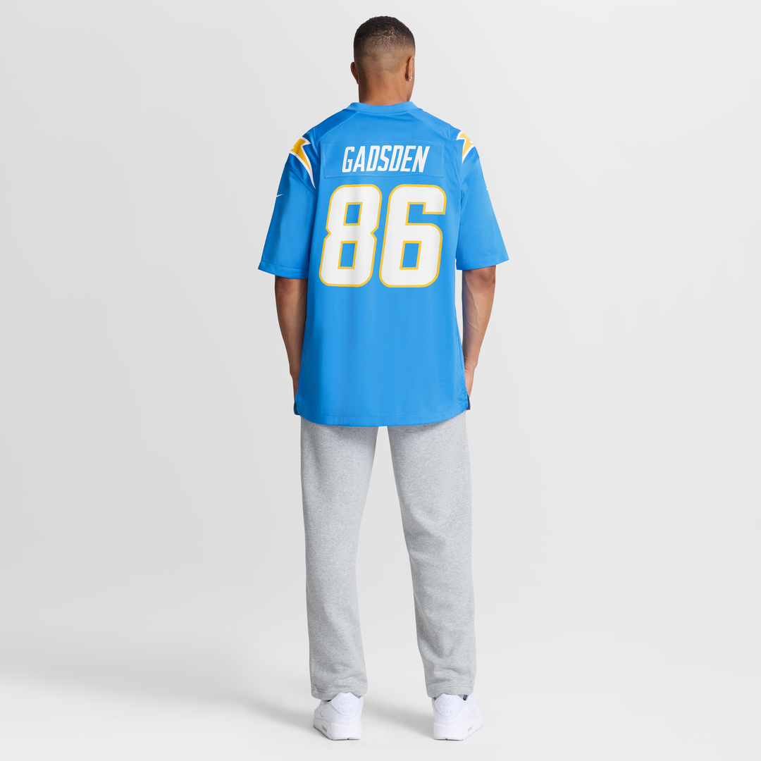 Oronde Gadsden Los Angeles Chargers Nike Powder Blue Team Game Jersey