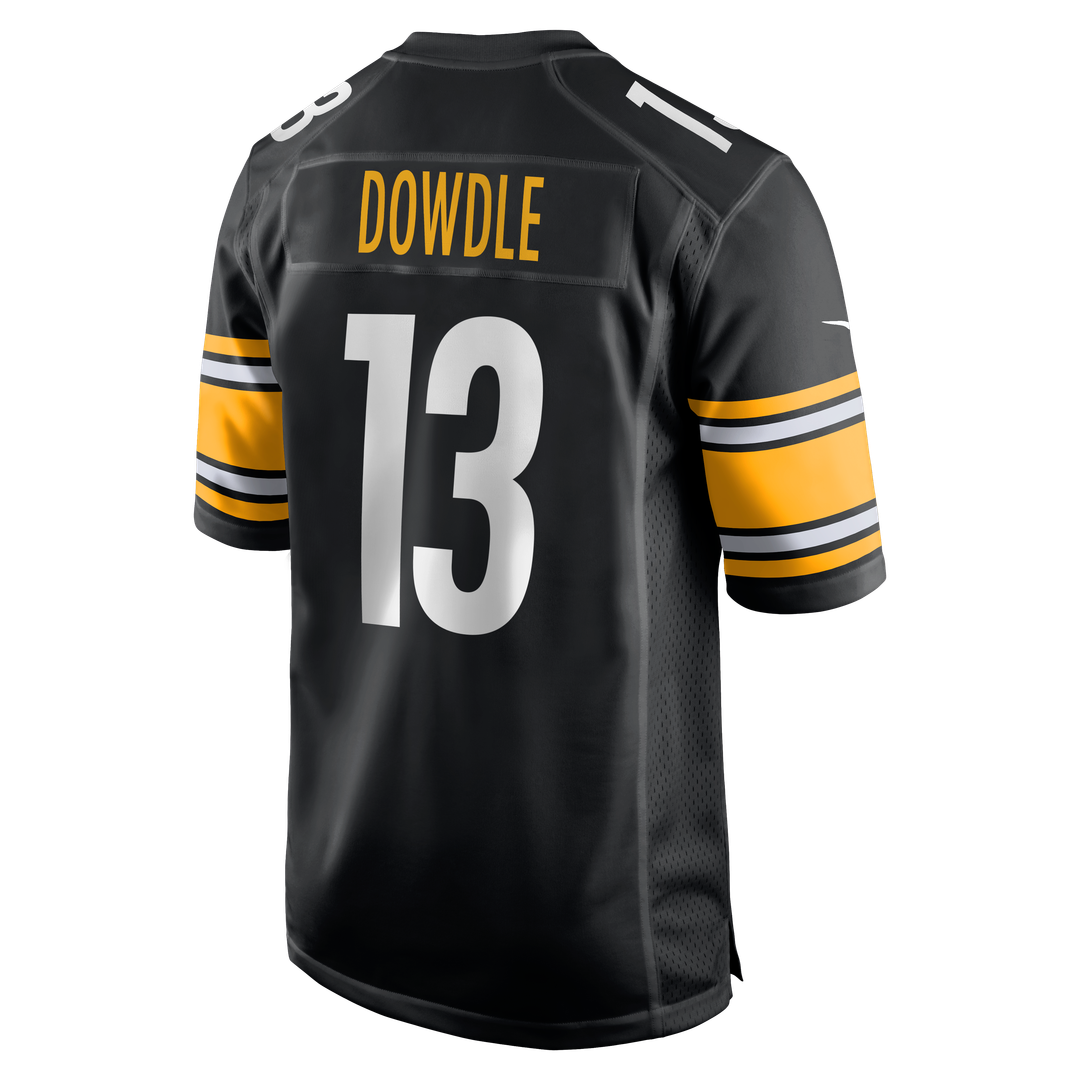 Rico Dowdle Pittsburgh Steelers Nike Black Game Jersey