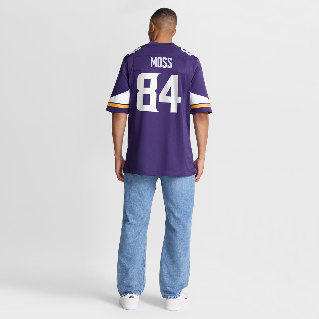Randy Moss Minnesota Vikings Nike Purple Game Retired Player Jersey