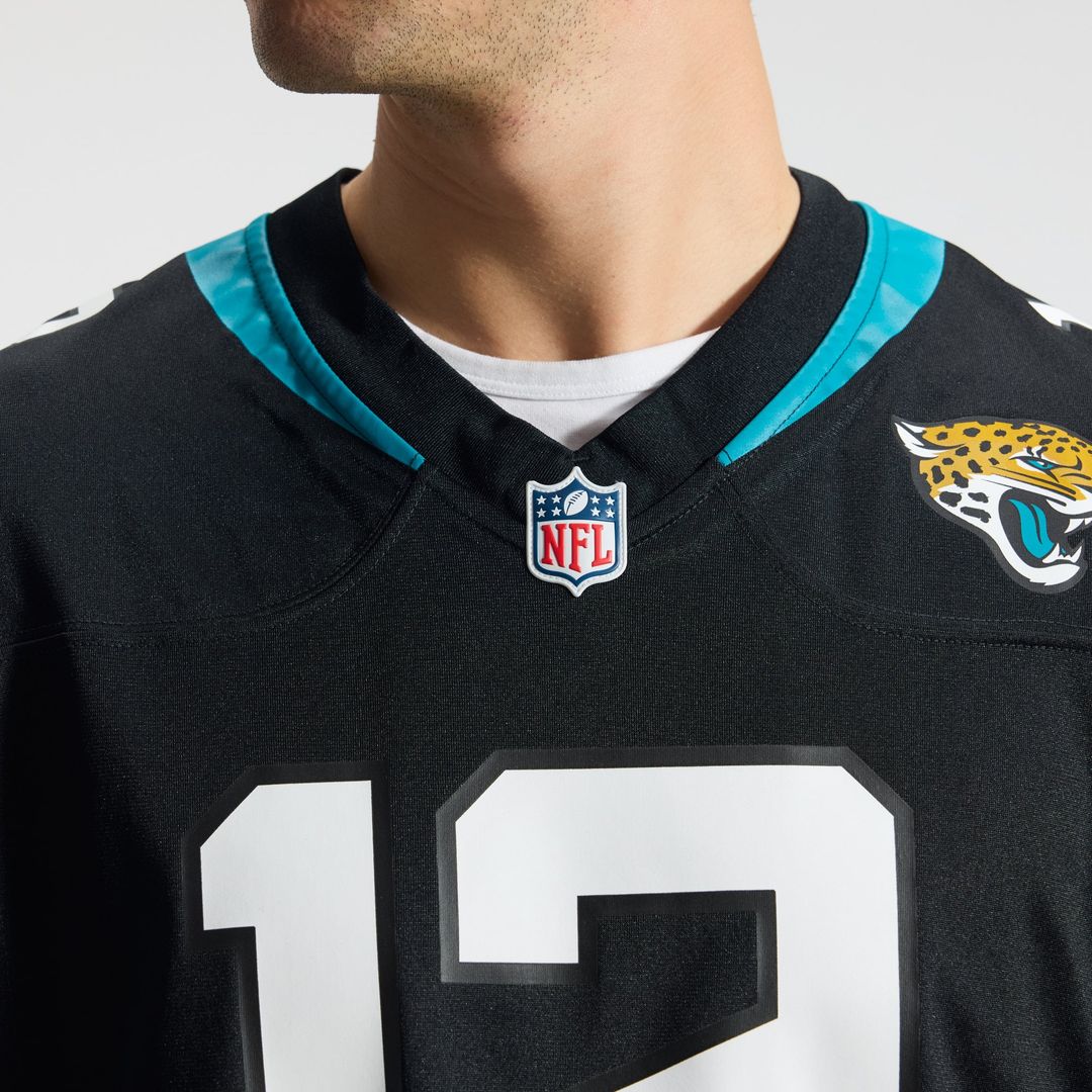 Travis Hunter Jacksonville Jaguars Nike Black Alternate Game Jersey