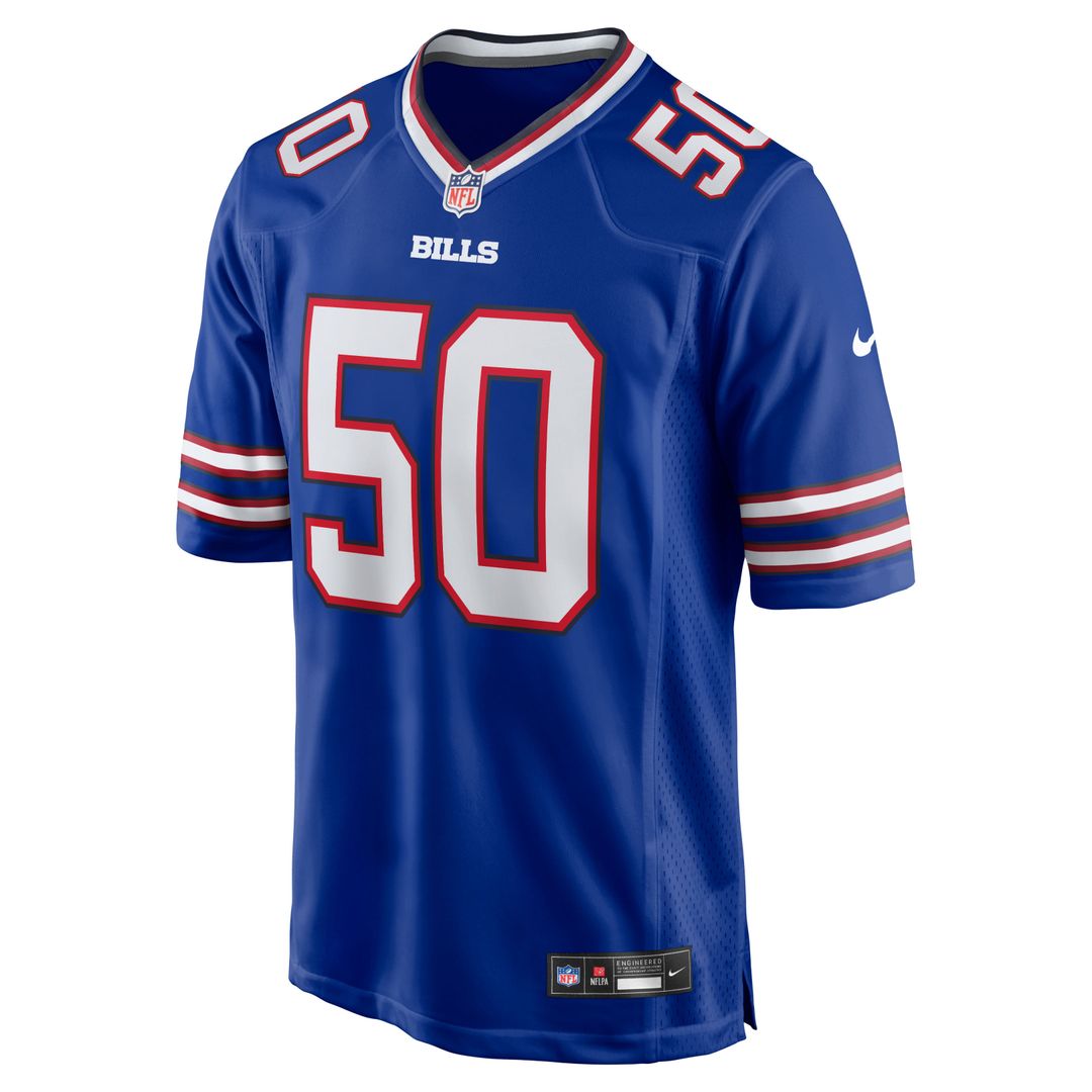 Otis Reese Buffalo Bills Nike Royal Team Game Jersey