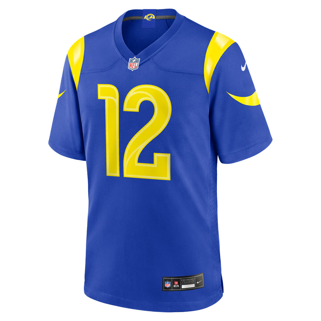 Puka Nacua Los Angeles Rams Nike White White Game Player Jersey