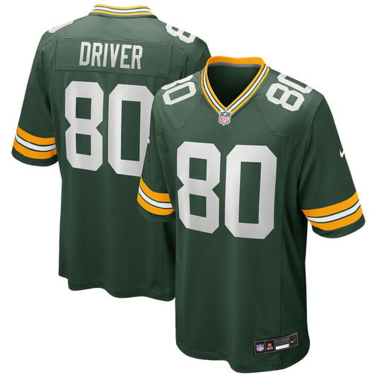 Donald Driver Green Bay Packers Nike Green Game Retired Player Jersey
