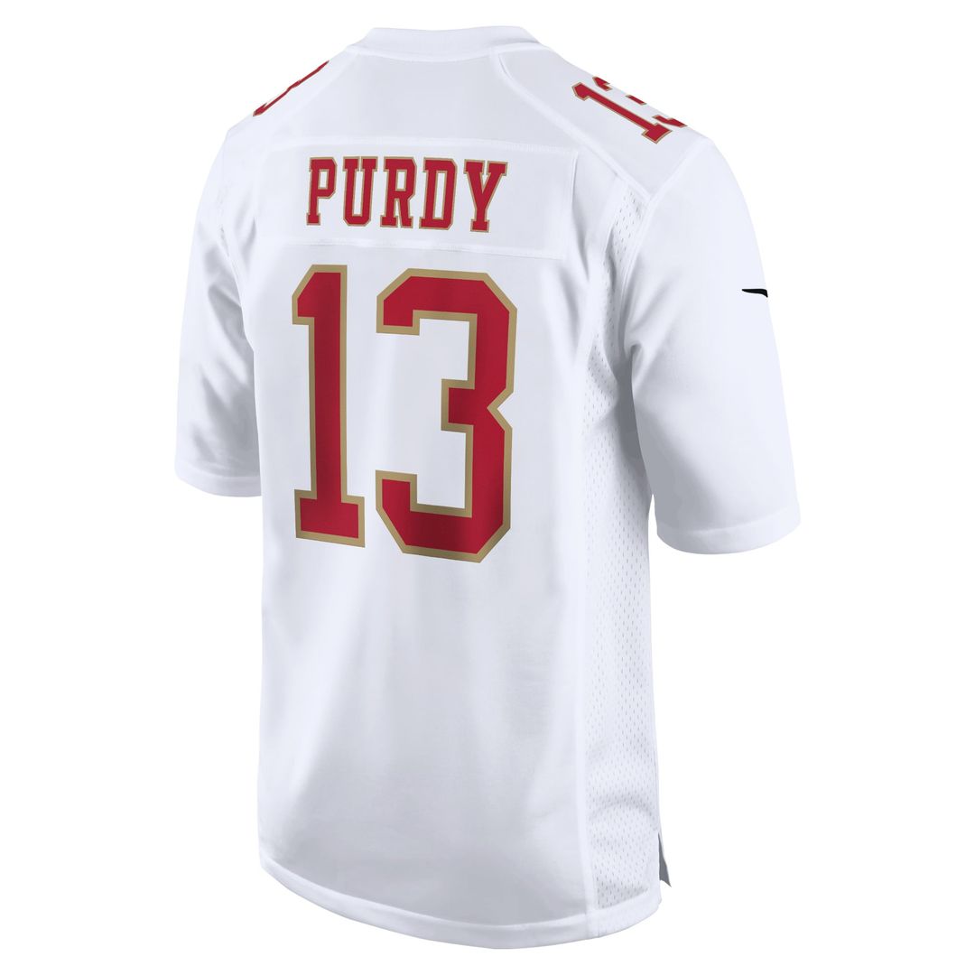Brock Purdy San Francisco 49ers Nike Tundra White Fashion Game Jersey