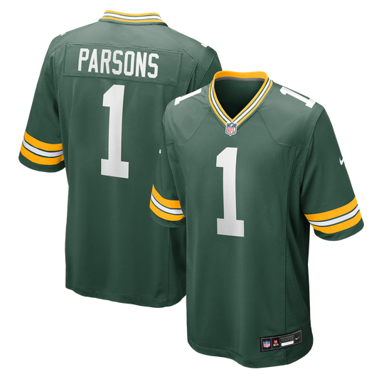 Micah Parsons Green Bay Packers Nike Green Game Player Jersey