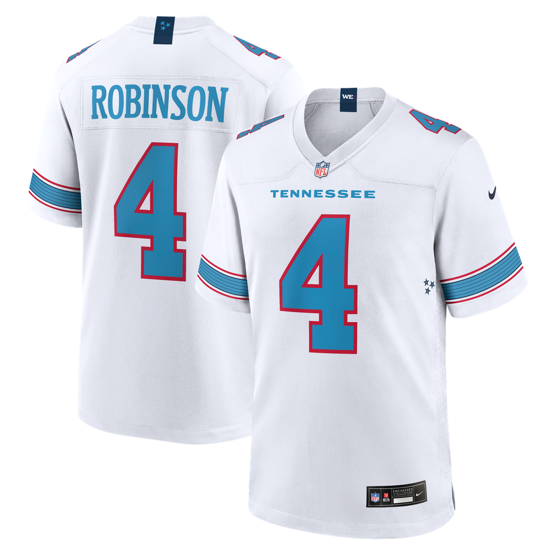 Wan'Dale Robinson Tennessee Titans Nike Light Blue Team Game Jersey