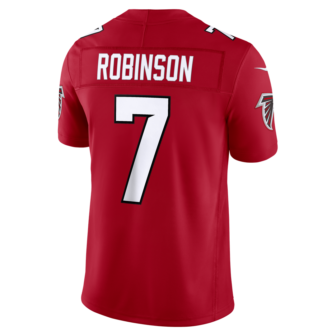 Bijan Robinson Atlanta Falcons Nike Black Alternate Throwback Vapor F.U.S.E. Stitched Limited Jersey