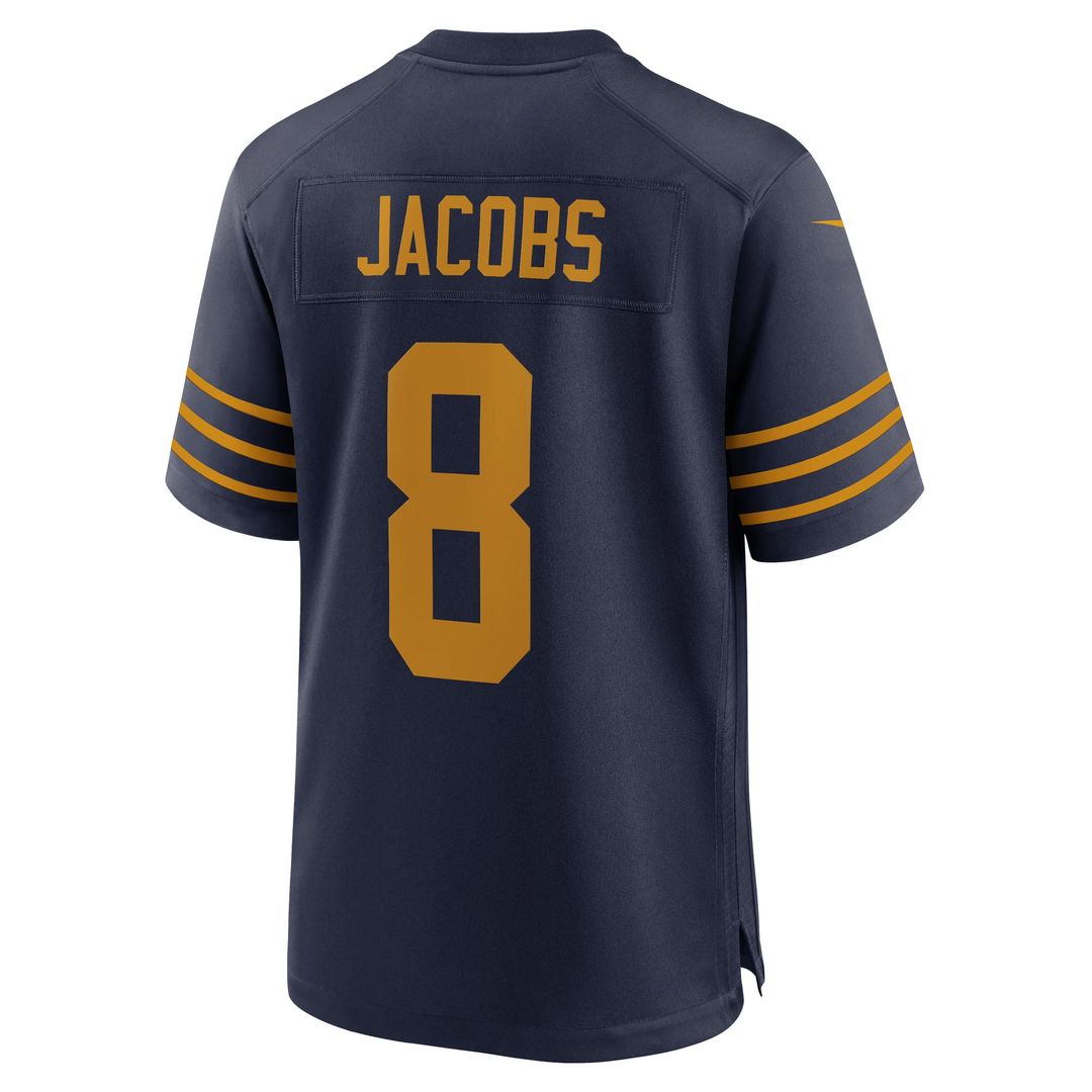 Josh Jacobs Green Bay Packers Nike Green Team Game Jersey