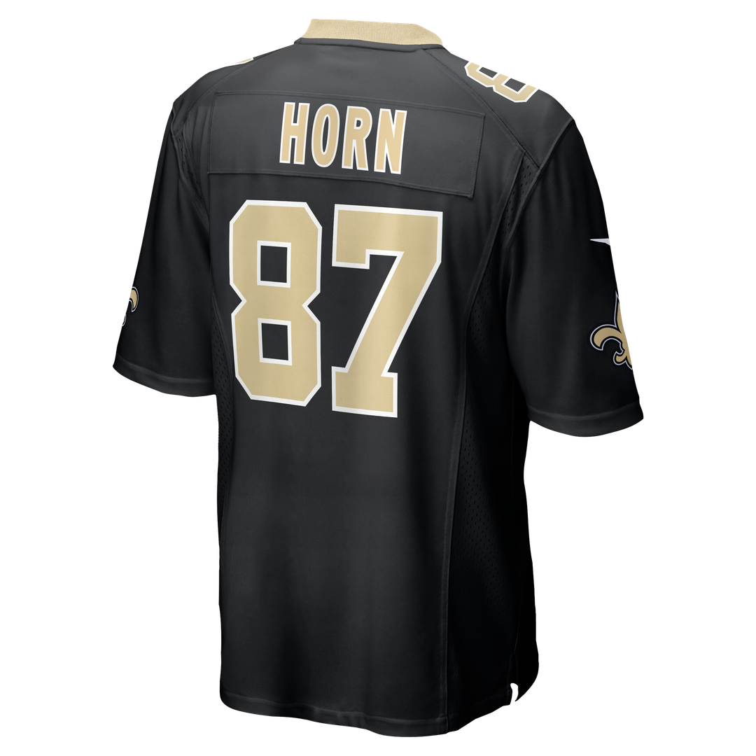 Joe Horn New Orleans Saints Nike Black Game Retired Player Jersey