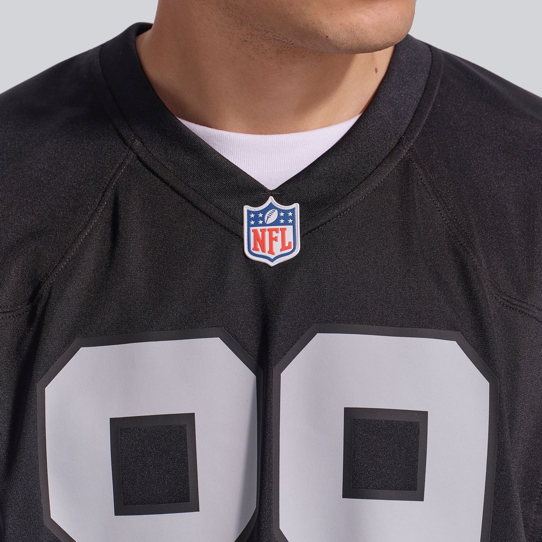 Brock Bowers Las Vegas Raiders Nike Black Player Game Jersey