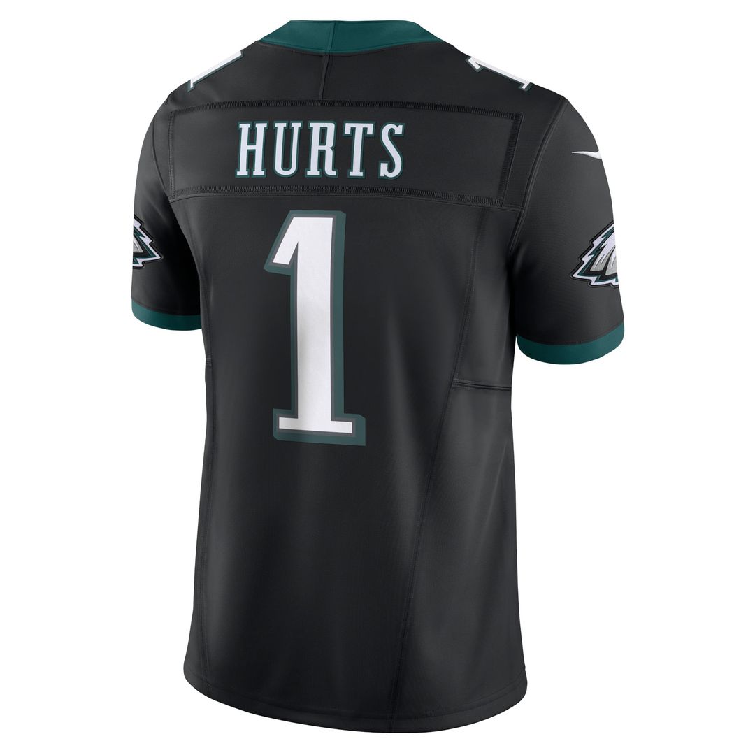 Jalen Hurts Philadelphia Eagles Nike Black Alternate Vapor F.U.S.E. Limited Jersey