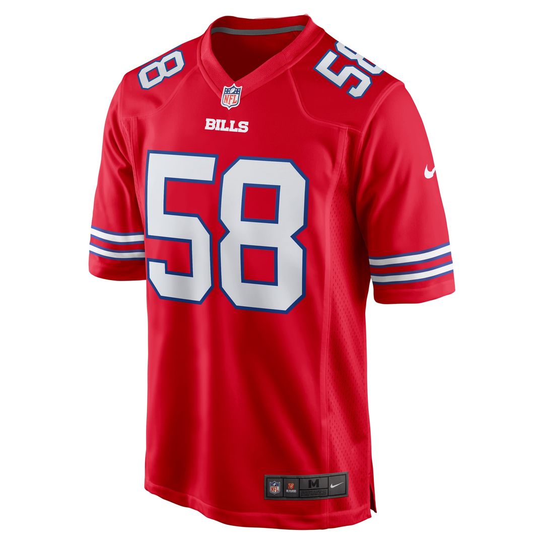 Matt Milano Buffalo Bills Nike Royal Game Player Jersey