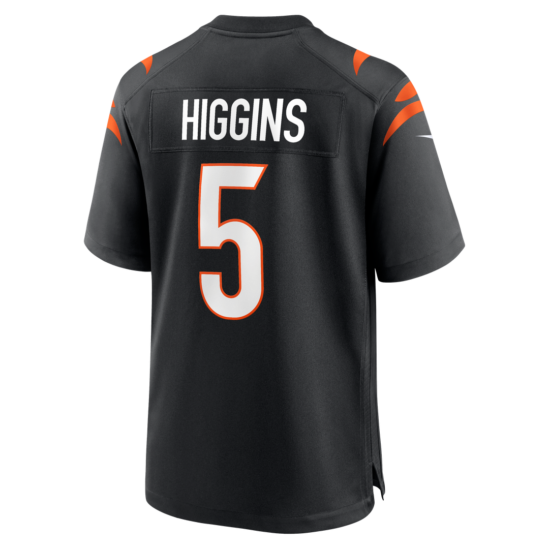 Tee Higgins Cincinnati Bengals Nike Black Game Player Jersey