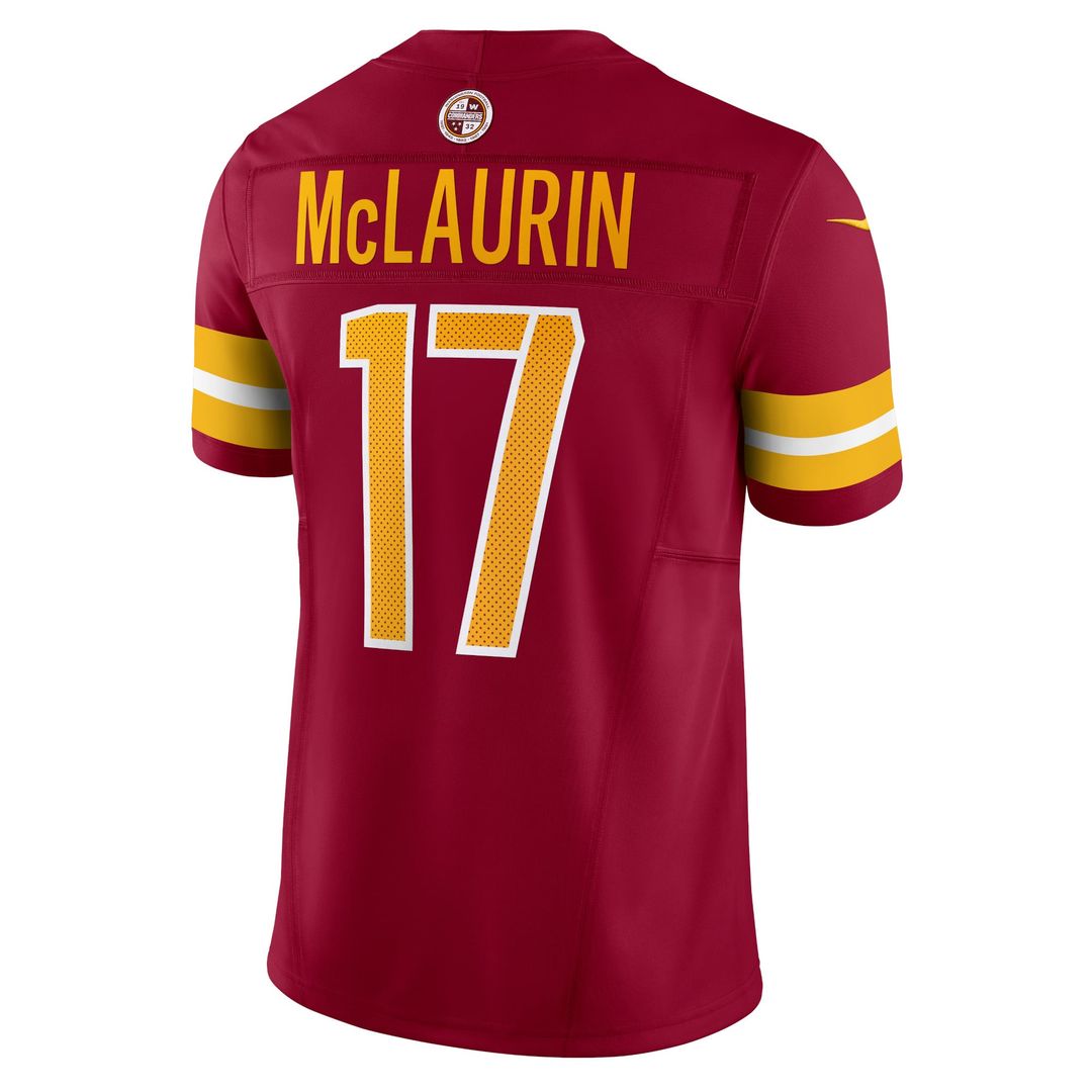 Terry McLaurin Washington Commanders Nike Burgundy Vapor F.U.S.E. Limited Jersey