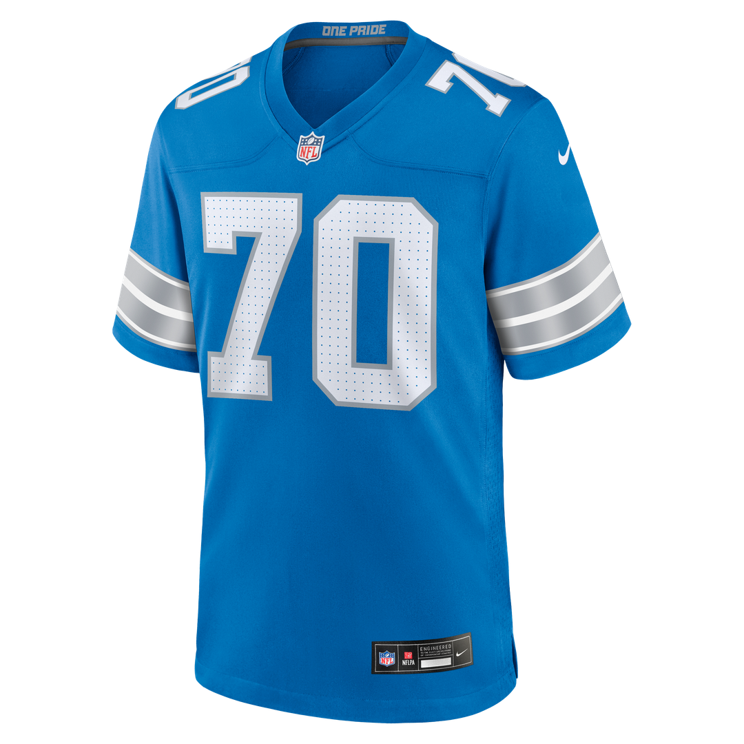 Juice Scruggs Detroit Lions Nike Blue Team Game Jersey