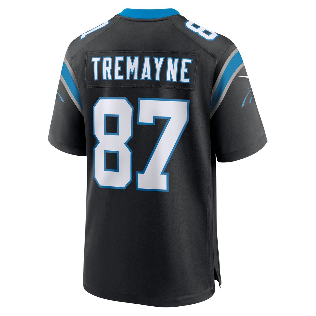 Brycen Tremayne Carolina Panthers Nike Black Team Game Jersey
