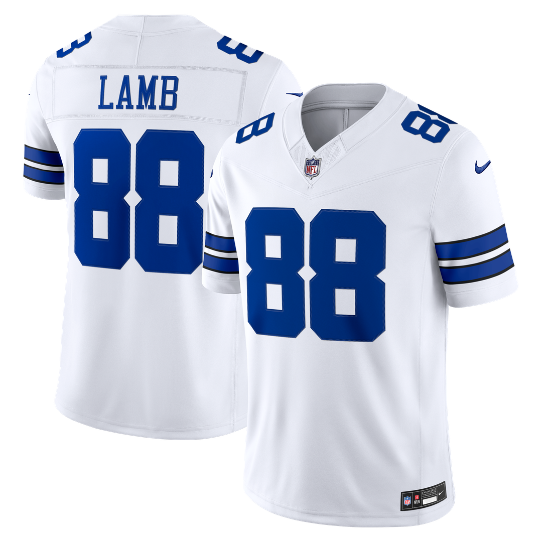 CeeDee Lamb Dallas Cowboys Nike Navy Alternate Vapor F.U.S.E. Stitched Limited Jersey
