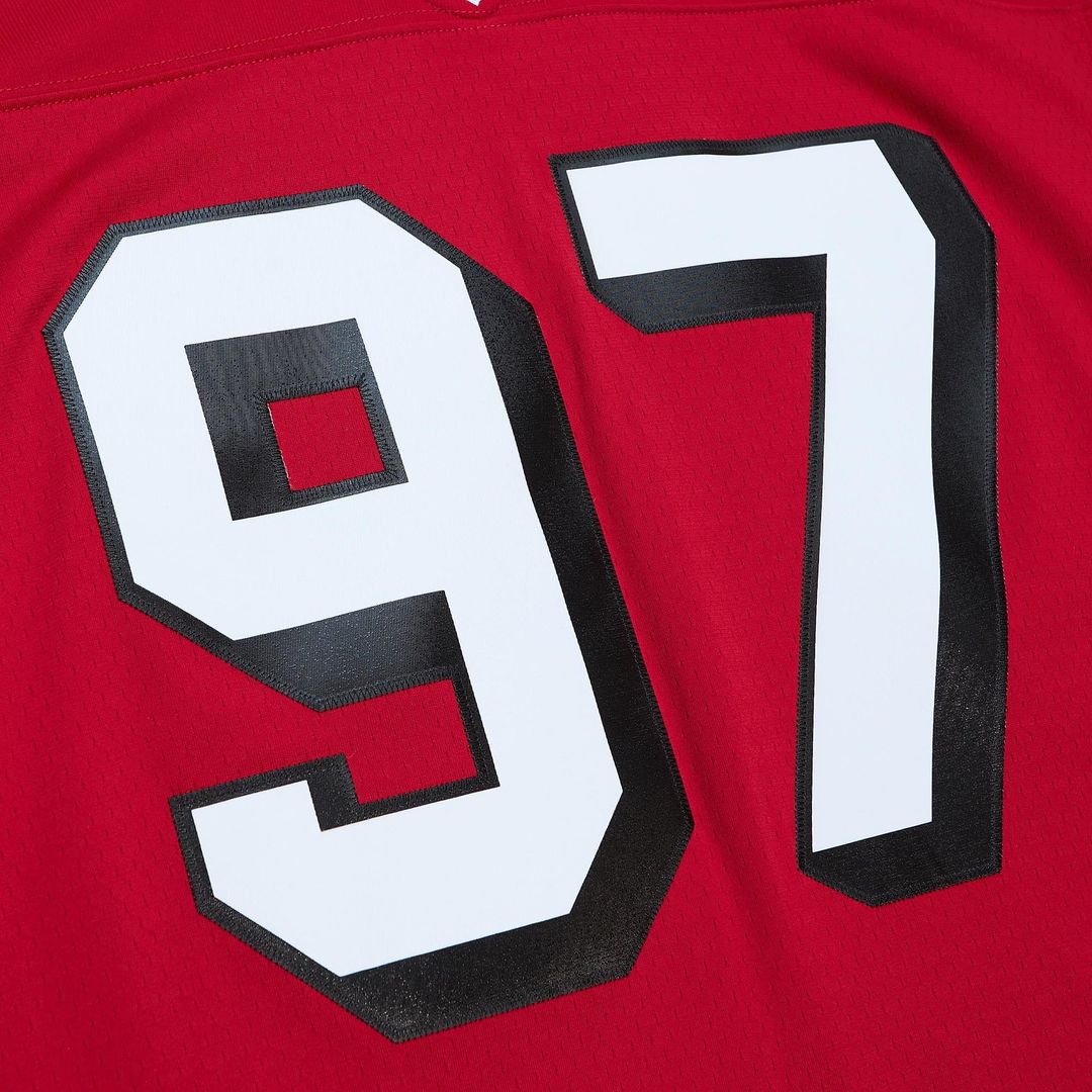 Bryant Young San Francisco 49ers Mitchell & Ness Scarlet Legacy Replica Jersey