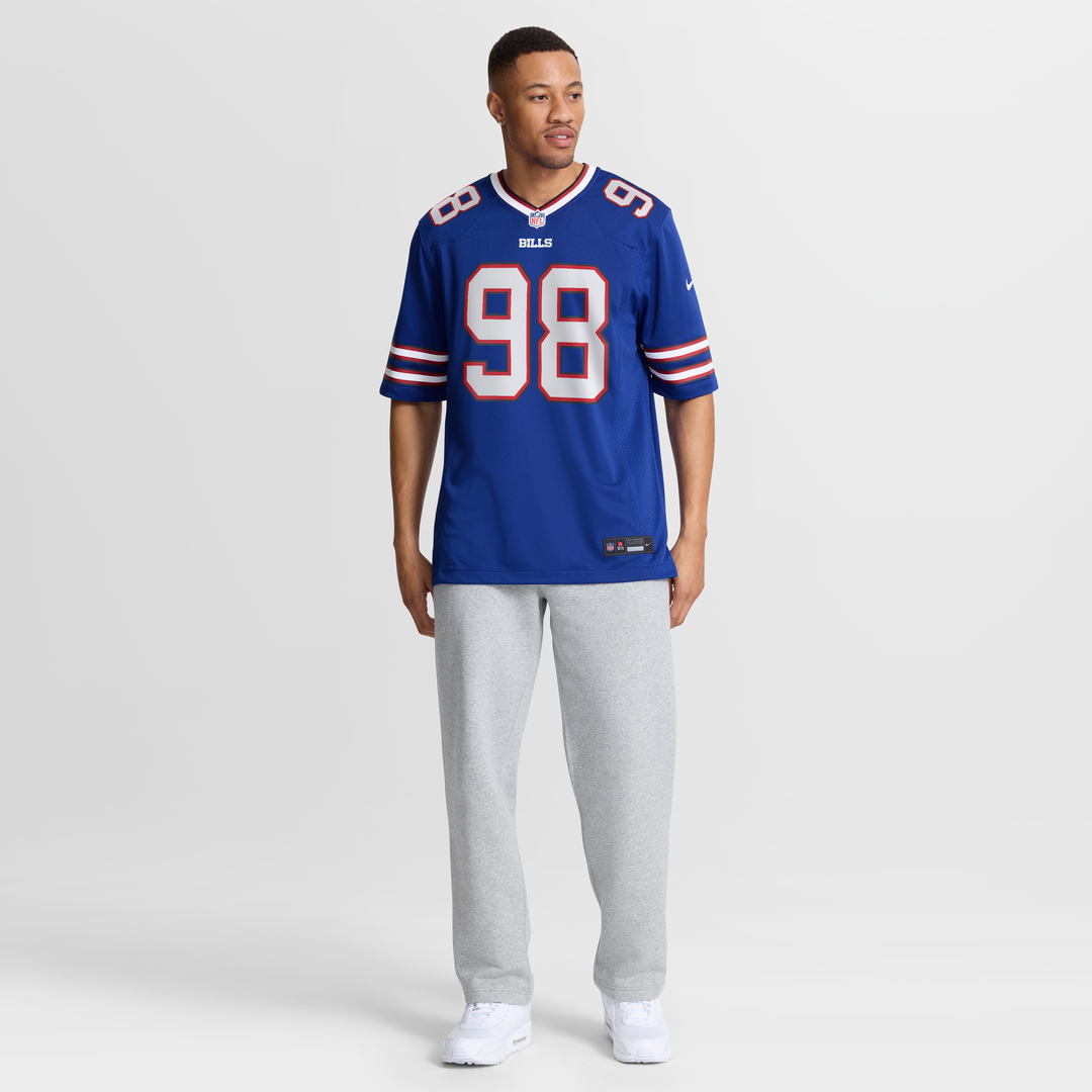 T.J. Sanders Buffalo Bills Nike Royal Team Game Jersey