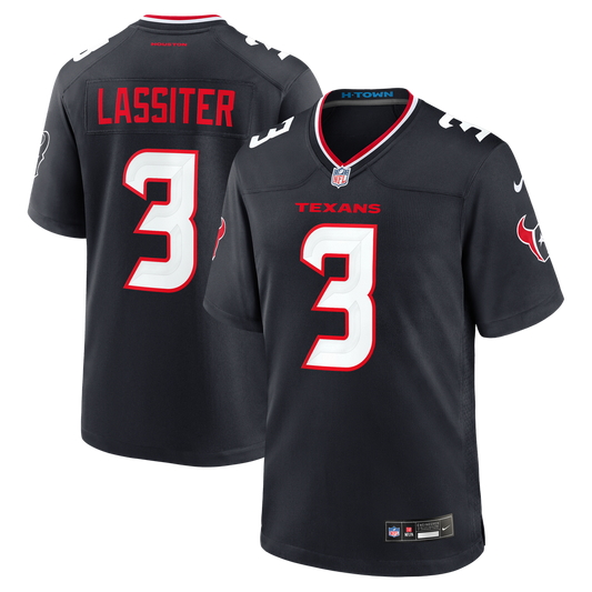 Kamari Lassiter Houston Texans Nike Navy Team Game Jersey