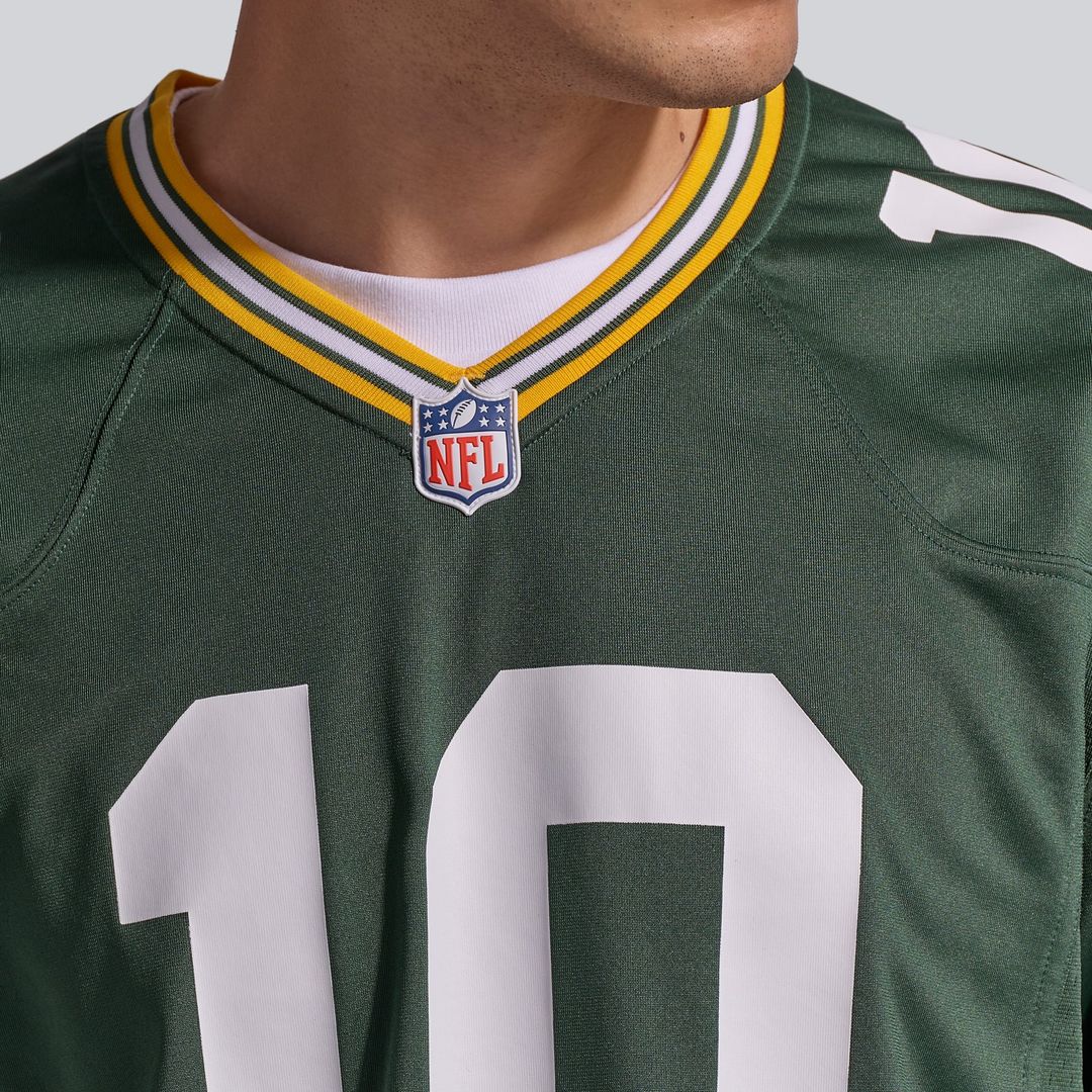 Jordan Love Green Bay Packers Nike White Game Jersey