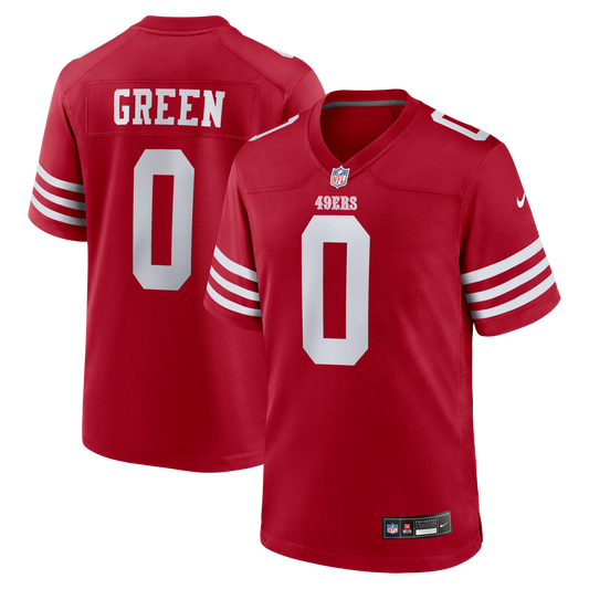 Renardo Green San Francisco 49ers Nike Scarlet Game Jersey
