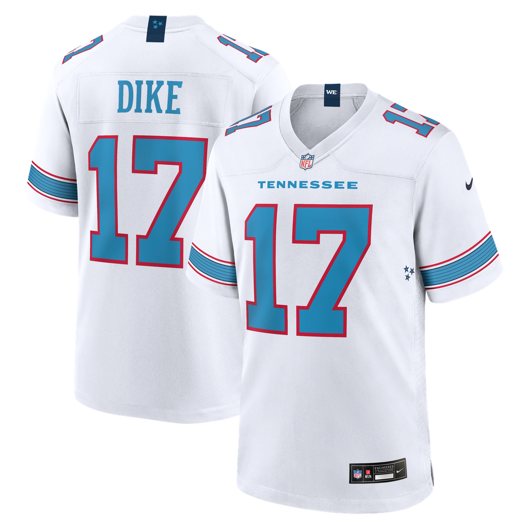 Chimere Dike Tennessee Titans Nike Light Blue Team Game Jersey