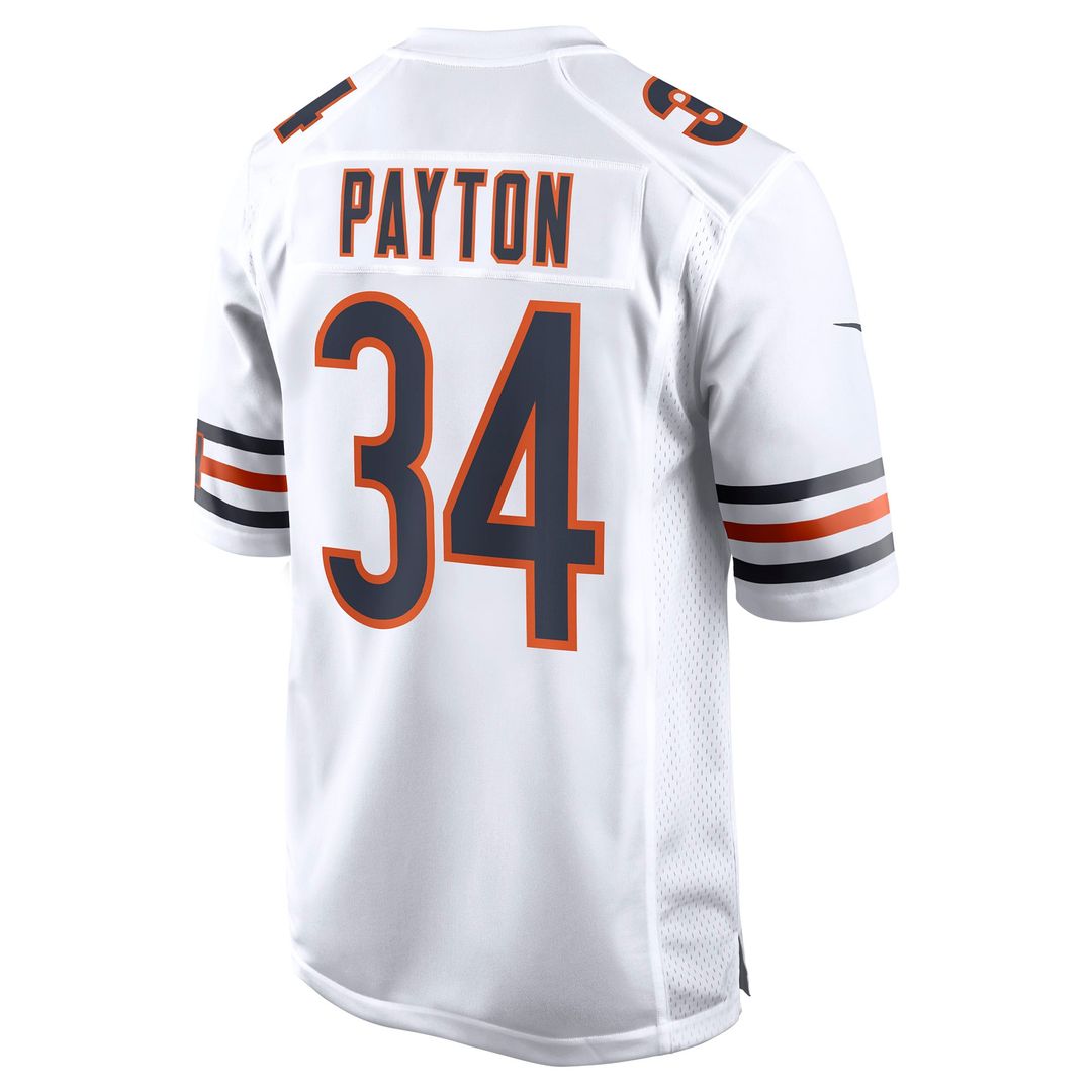 Walter Payton Chicago Bears Nike White Retired Player Away Game Jersey